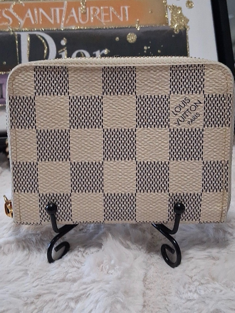 Louis Vuitton Damier Azur Zippy Coin Purse